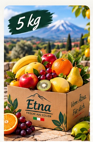 Etna Fruit Box 5 kg mit Früchten